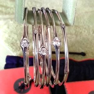 JOHN HARDY Bamboo Bangles Set Of (6)